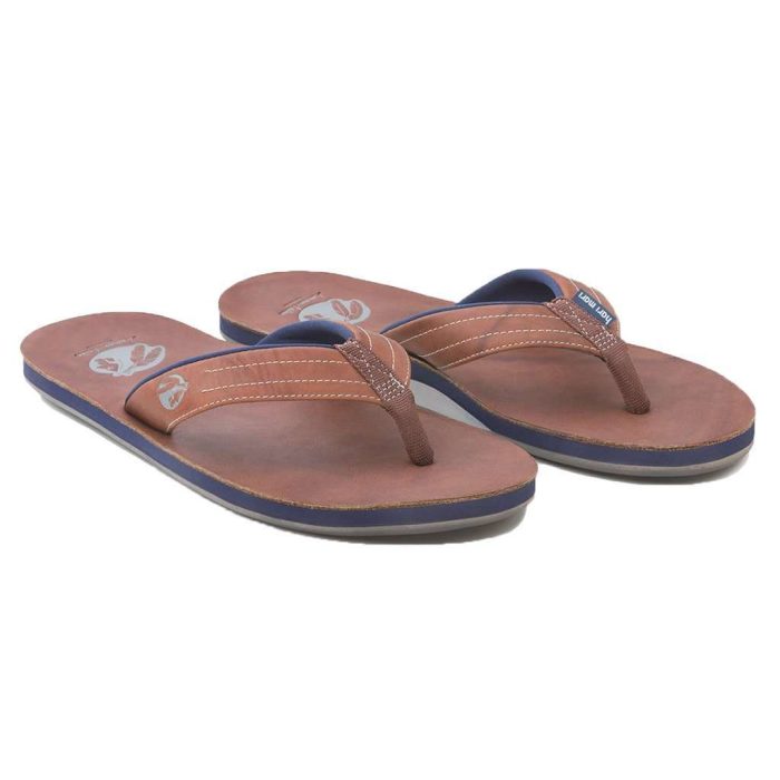 Men's Nokona Flip Flop in Walnut by Hari Mari
