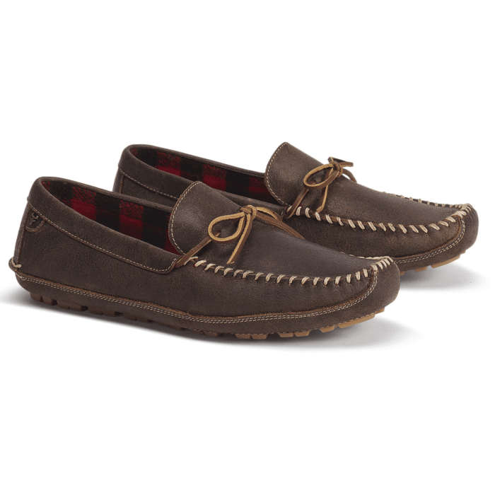 Men's Polson Loafer in Walnut American Steer by Trask