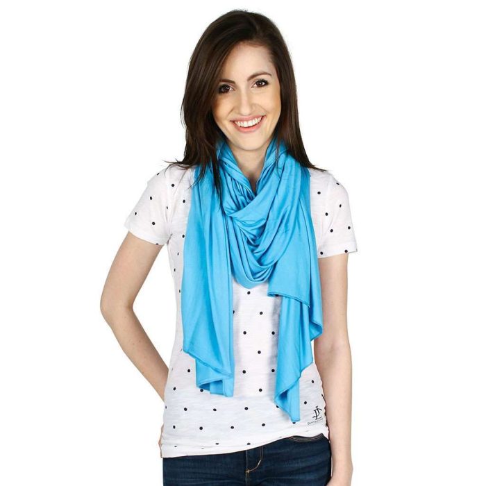 Mayreau Scarf in Dark Azul by Hiho