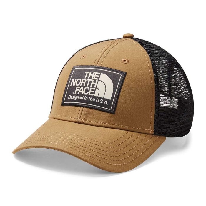 Mudder Trucker Hat in Cargo Khaki Heather & Weathered Black by The North Face