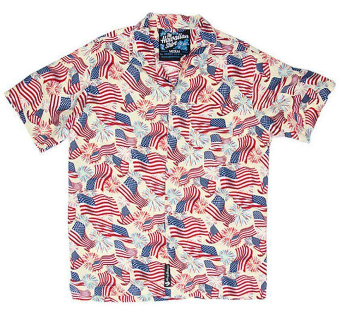 National Anthem Hawaiian Shirt by Rowdy Gentleman