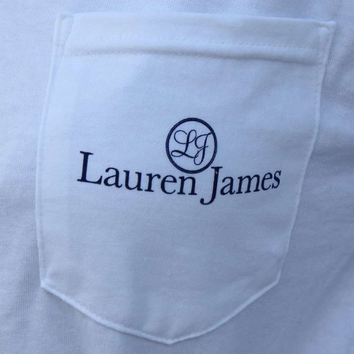 North Carolina Pride Long Sleeve Tee in White by Lauren James