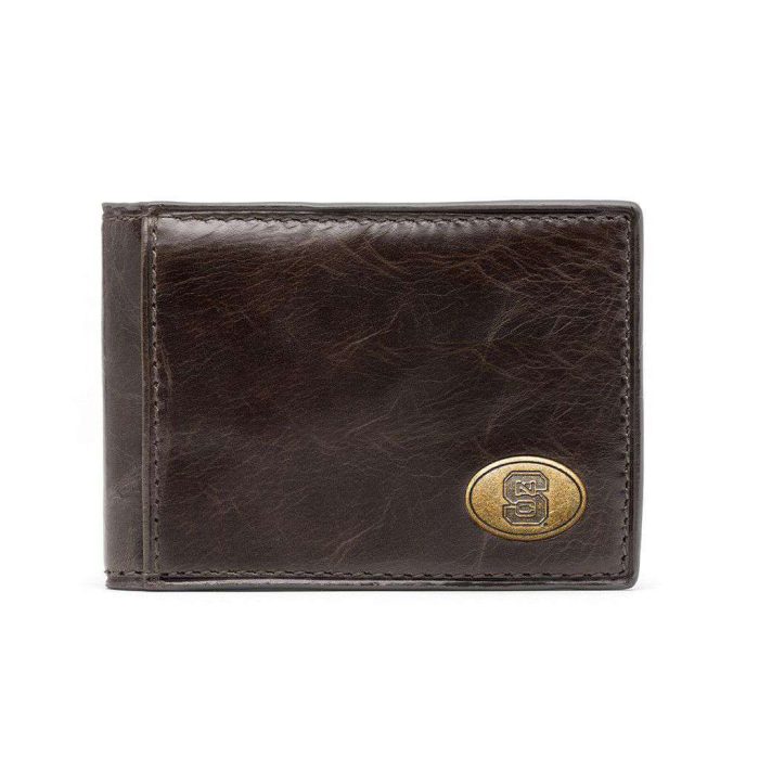 North Carolina State Wolfpack Legacy Flip Bifold Front Pocket Wallet by Jack Mason