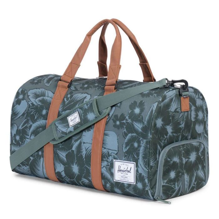 Novel Duffle Bag in Jungle Green by Herschel Supply Co.