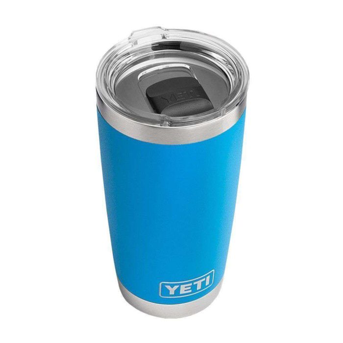 20 oz. DuraCoat Rambler Tumbler in Tahoe Blue with Magslider™ Lid by YETI