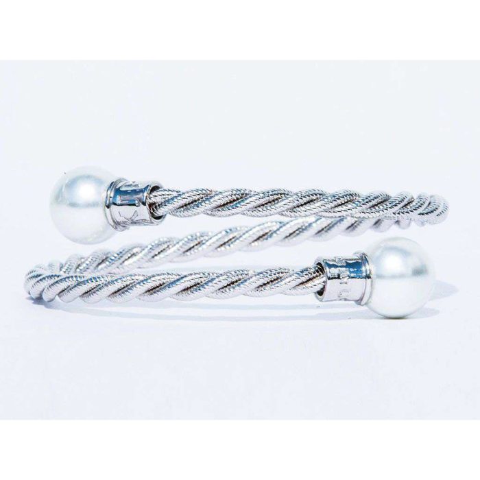Pearling and Sterling Bracelet by Kiel James Patrick