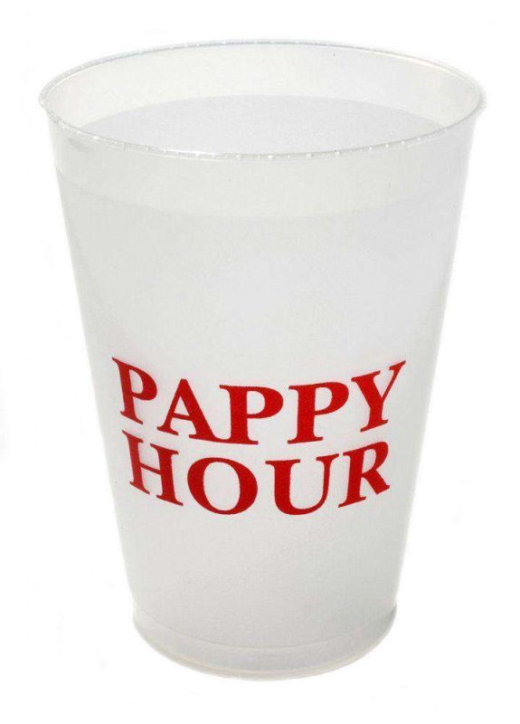 Pappy Hour - Set of 12 -16 oz. Shatterproof Cups by Pappy Van Winkle
