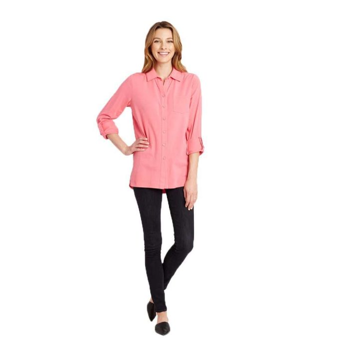 Pattie Polo in Neon Rose by Tyler Boe