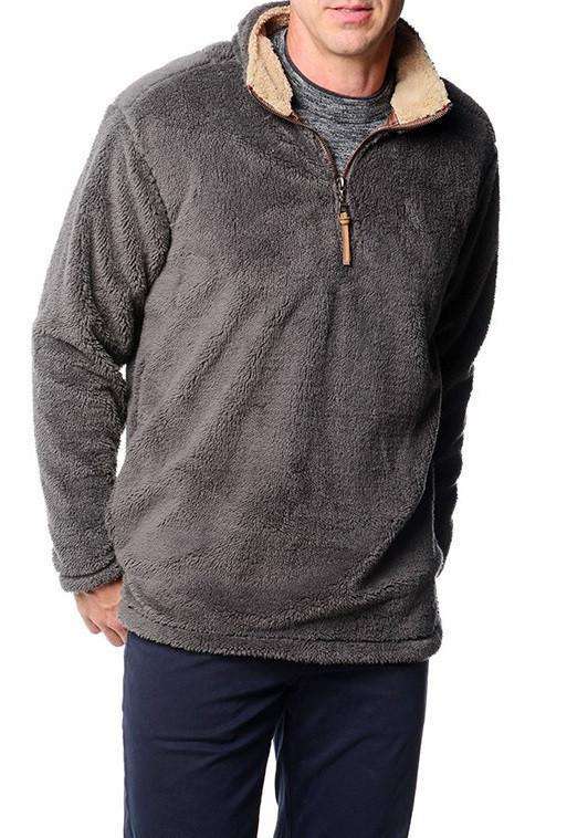 Pebble Pile Pullover in Harley Black by True Grit