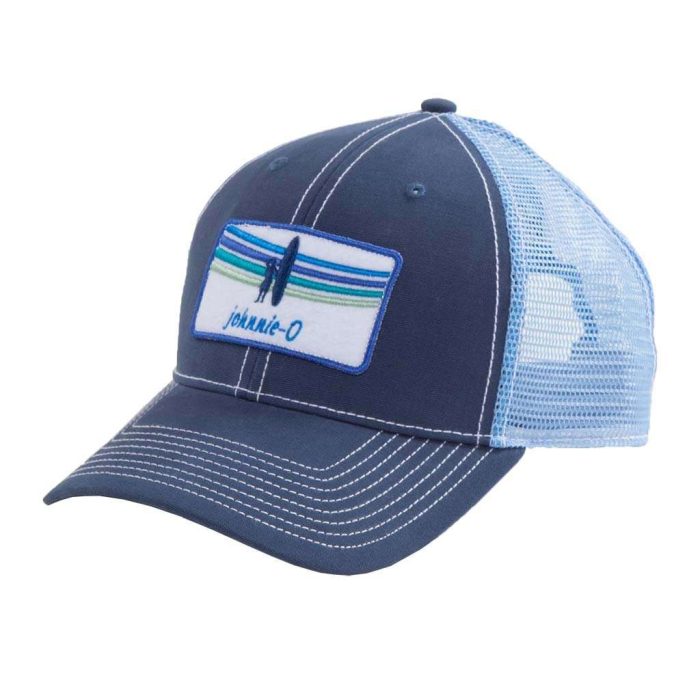Pipeline Trucker Hat in Pacific by Johnnie-O