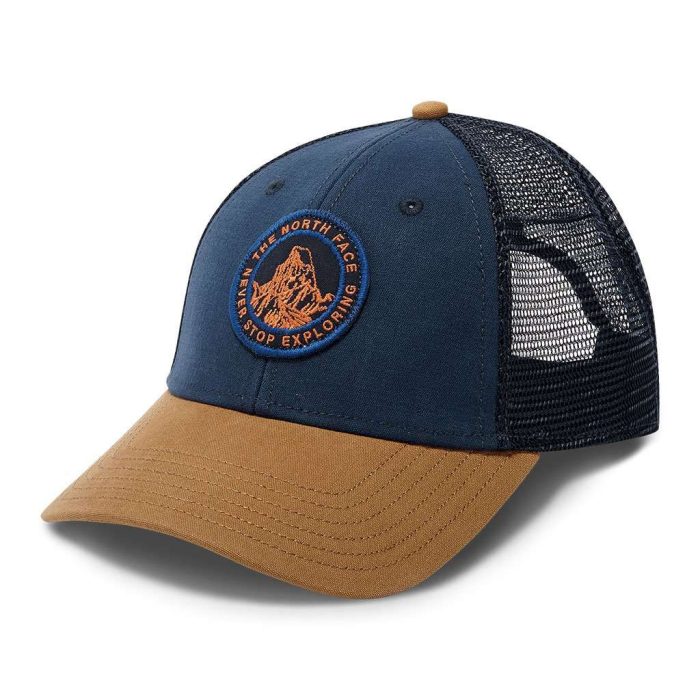 Patches Trucker Hat in Urban Navy & Cargo Khaki by The North Face