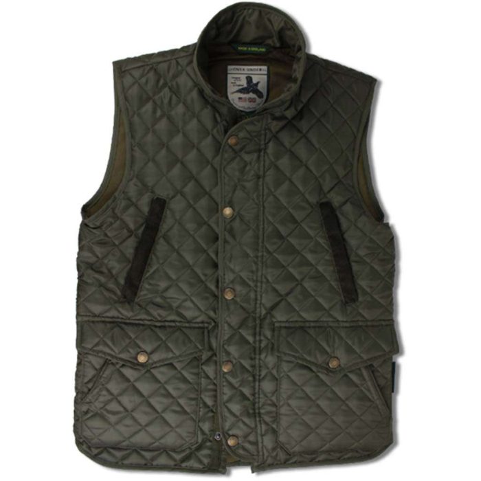 Quilted Field Vest by Over Under Clothing