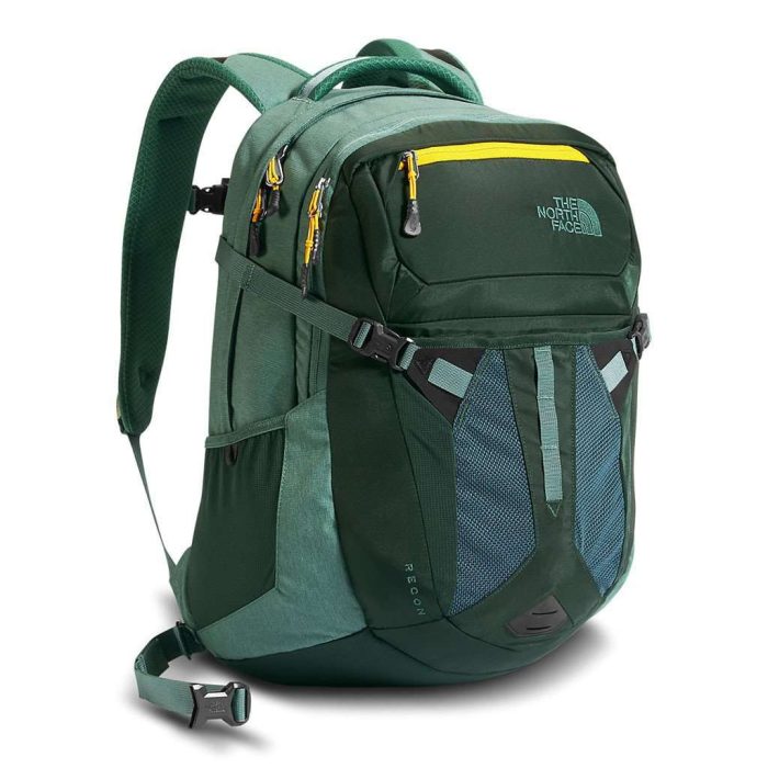 Recon Backpack in Darkest Spruce and Silver Pine Green Light Heather by The North Face