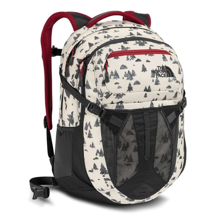 Recon Backpack in Vintage White Sasquatch Print by The North Face