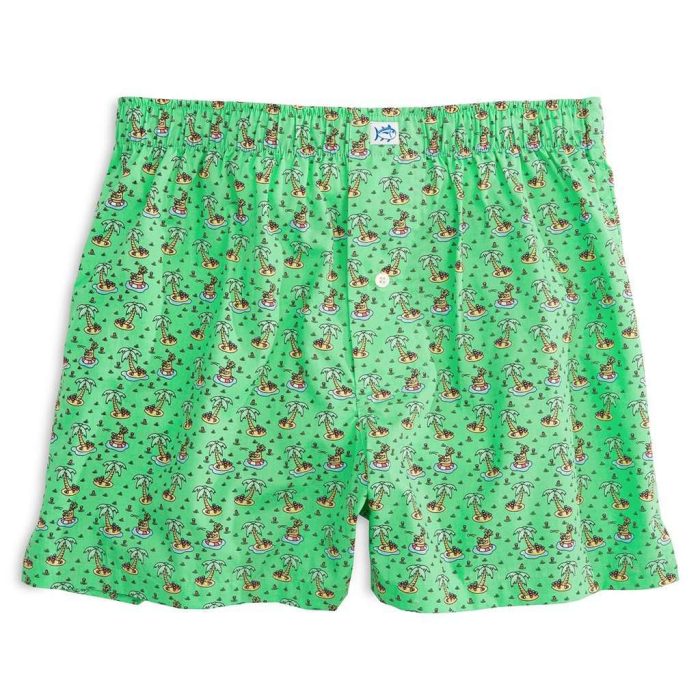 Reindeer Games Boxer in Julep by Southern Tide