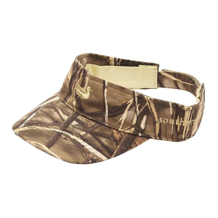 Realtree Max Camo Visor with Tan Duck by Southern Marsh