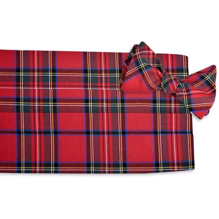 Royal Stewart Cummerbund Set by High Cotton