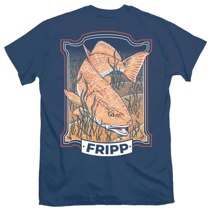 Redfish Swimming Tee by Fripp Outdoors