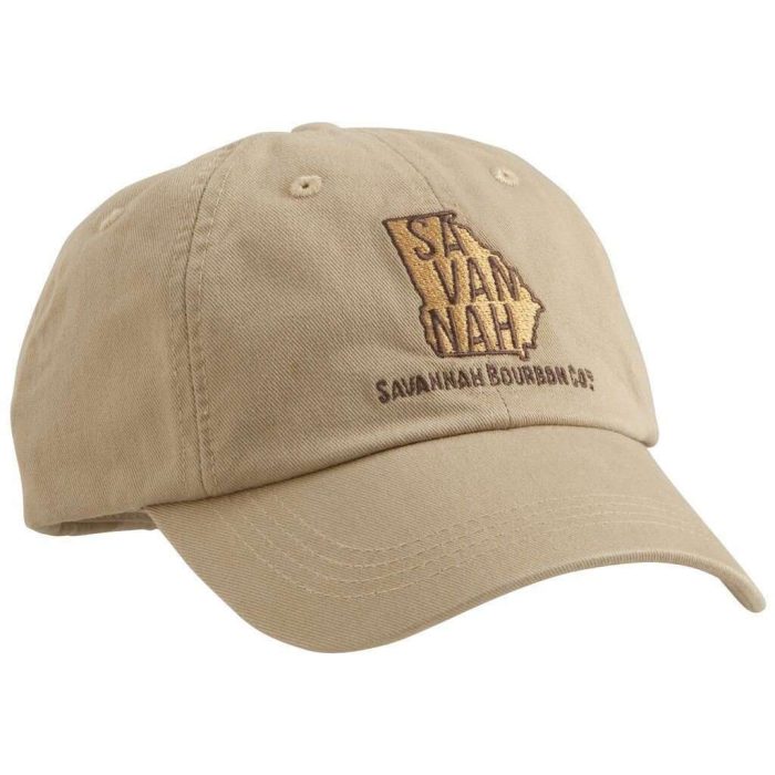Savannah Bourbon Recipe Hat in Khaki by Southern Proper