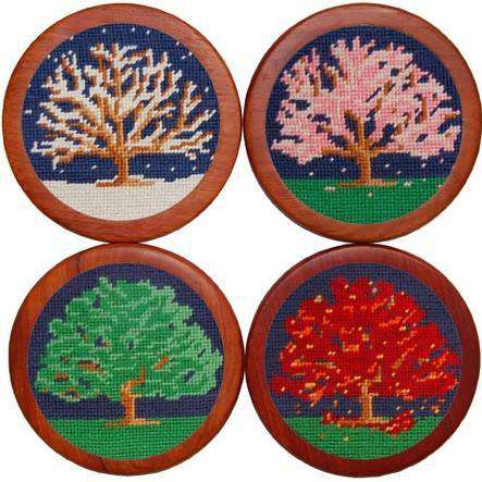 Seasons Coasters in Navy by Smathers & Branson