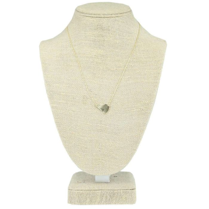 South Carolina State Pendant Necklace in Gold by Country Club Prep