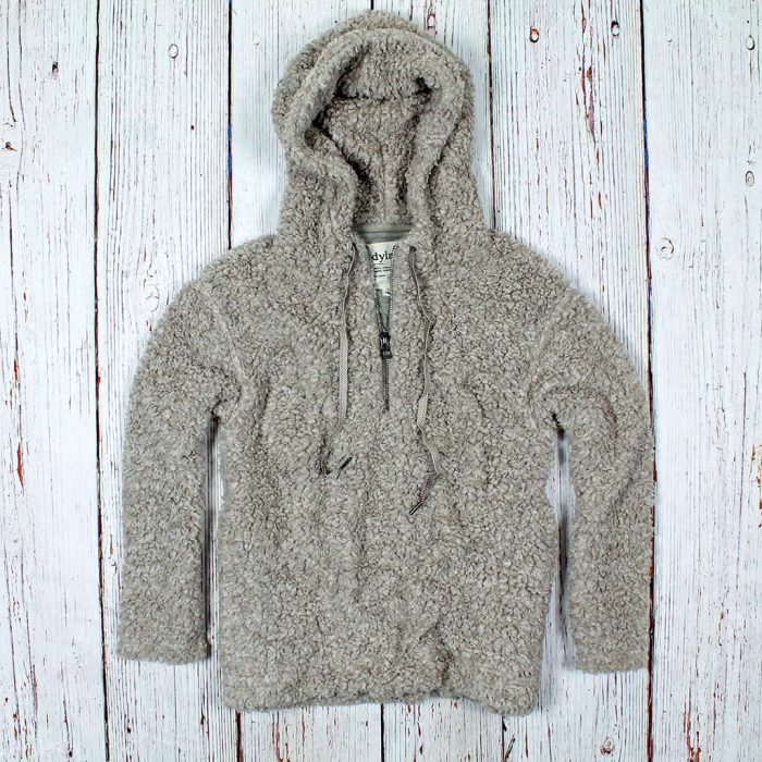 Shearling Drop Shoulder Hoodie by True Grit (Dylan)