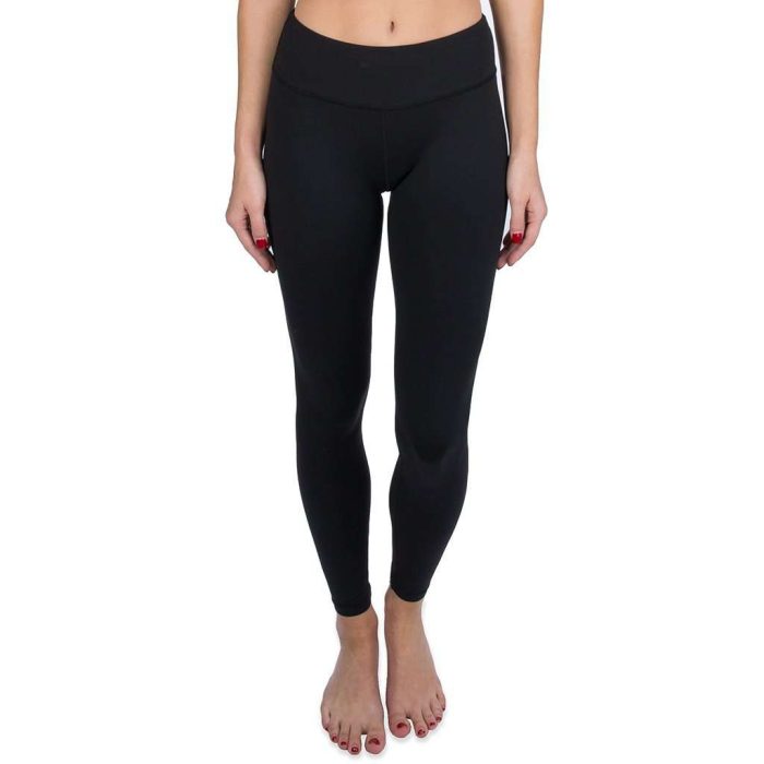 Set in Motion Leggings in Black by Lauren James