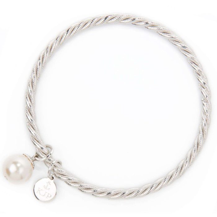 Silver Oyster Bracelet by Kiel James Patrick