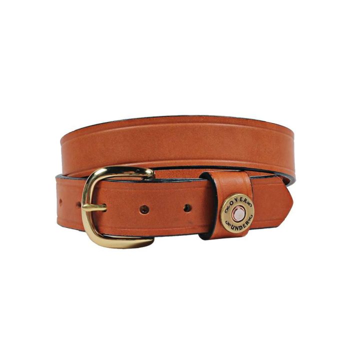 Single Shot Belt in London Tan by Over Under Clothing