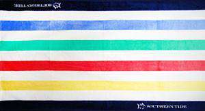 Signature Stripe Beach Towel in Multicolor by Southern Tide