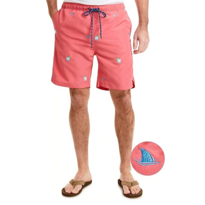 Sandbar Swimsuit with Embroidered Fin & Tonic by Castaway Clothing