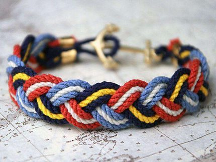 Tristram Calm Waters Turk's Head Knot Bracelet by Kiel James Patrick