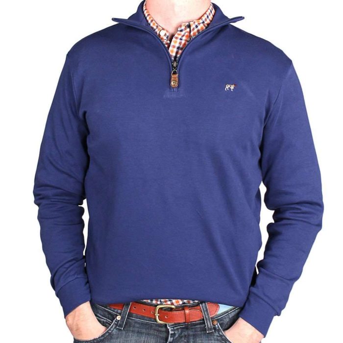 The Charleston Zip in Captain's Blue by Southern Point Co.