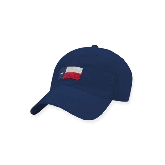 Texas Flag Needlepoint Performance Hat by Smathers & Branson