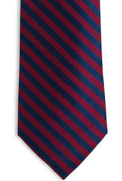 The Gameday Stripe Tie in Chianti Red by Southern Tide