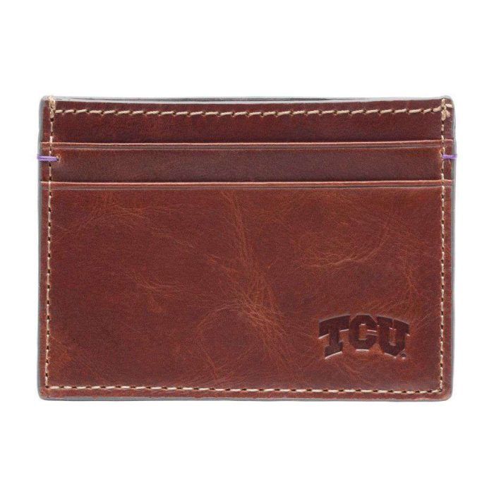 TCU Horned Frogs Hangtime ID Window Card Case by Jack Mason
