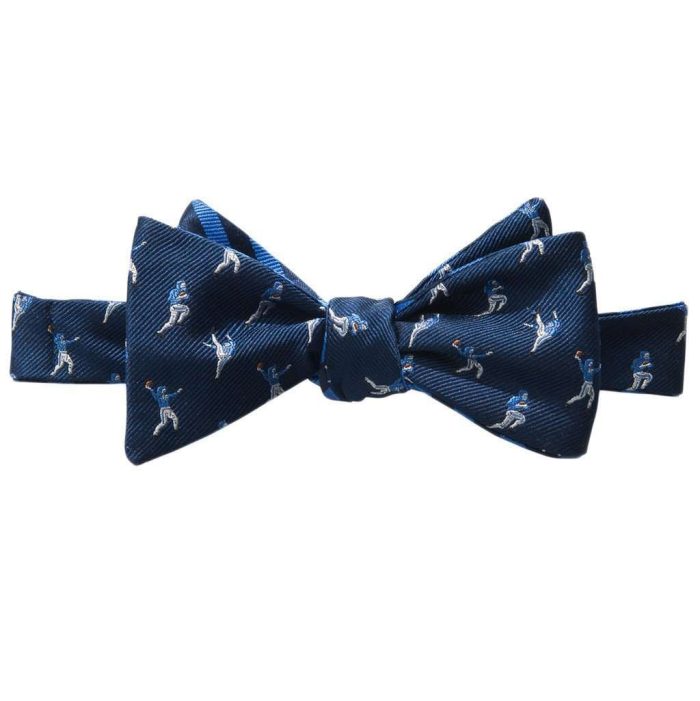 The Hangtime Reversible Bow Tie in Navy & Blue by Southern Tide