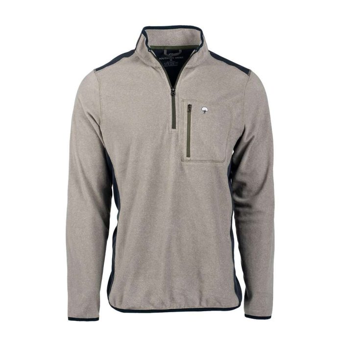 Trailhead Quarter Zip in Rhino by The Southern Shirt Co.