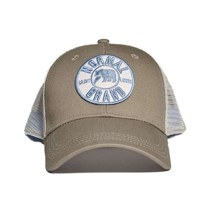 The University Bear Cap in Grey by The Normal Brand