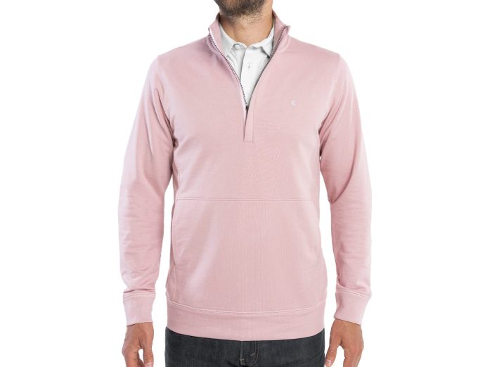 The Weekender Fleece Pullover in Redwood by Criquet