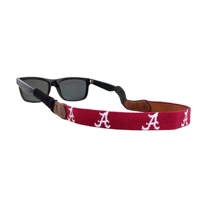 University of Alabama Needlepoint Sunglass Straps by Smathers & Branson