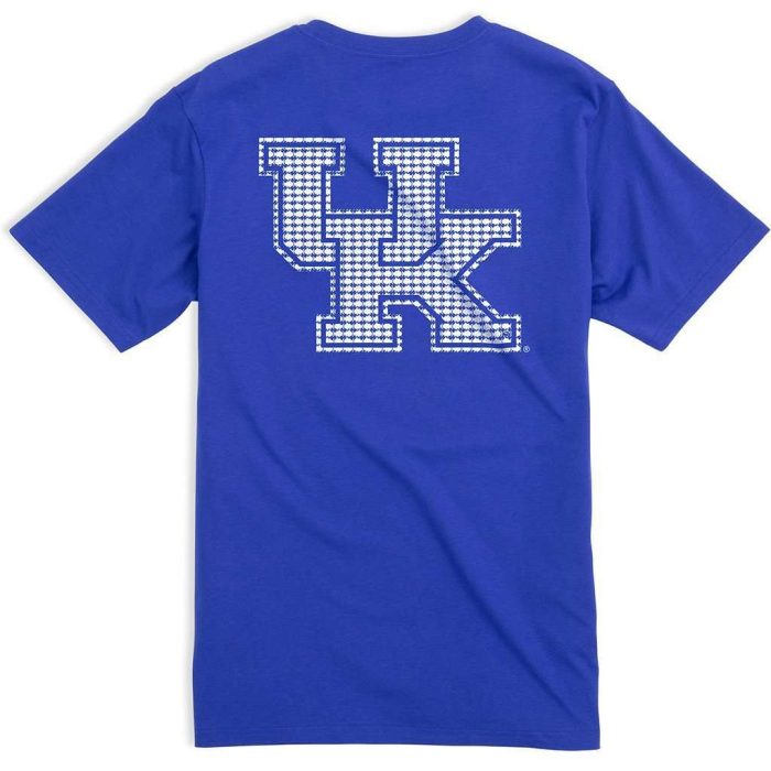 University of Kentucky Skipjack Fill T-Shirt in University Blue by Southern Tide