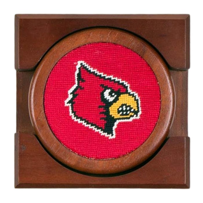University of Louisville Coasters in Red by Smathers & Branson