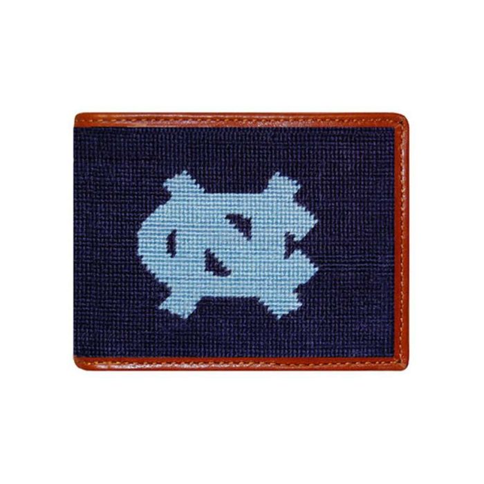 University of North Carolina Needlepoint Bi-Fold Wallet by Smathers & Branson