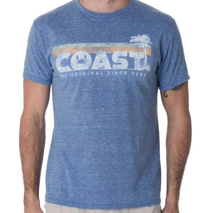 Vintage Crab Cool Tee in Royal Snow Heather by Coast