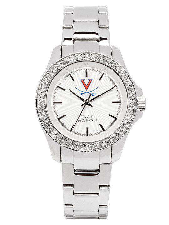 Virginia Cavaliers Ladies Glitz Sport Bracelet Watch by Jack Mason