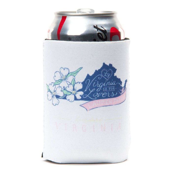Virginia Is For Lovers Can Holder in White by Lauren James