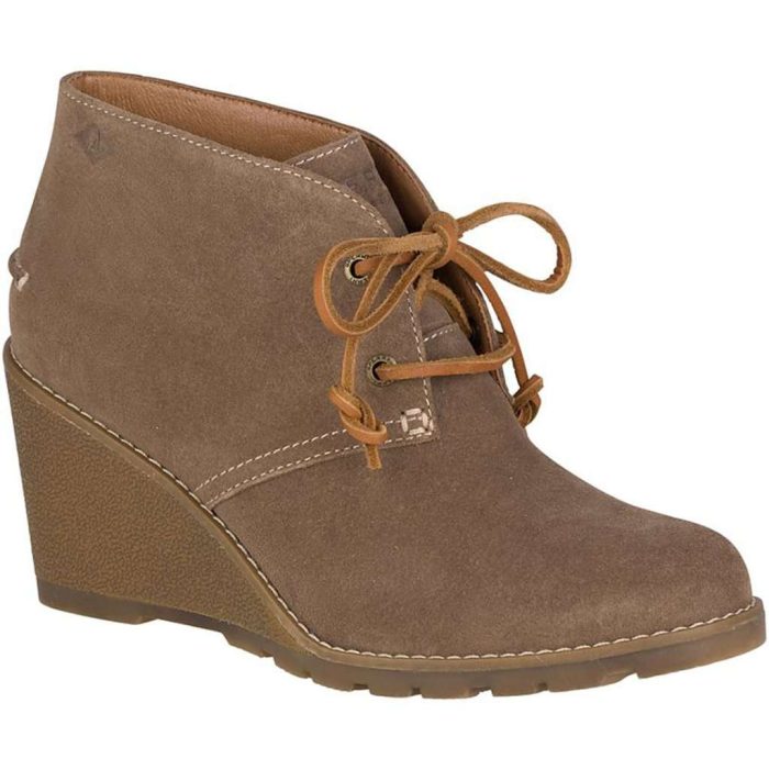 Women's Celeste Prow Bootie in Taupe by Sperry