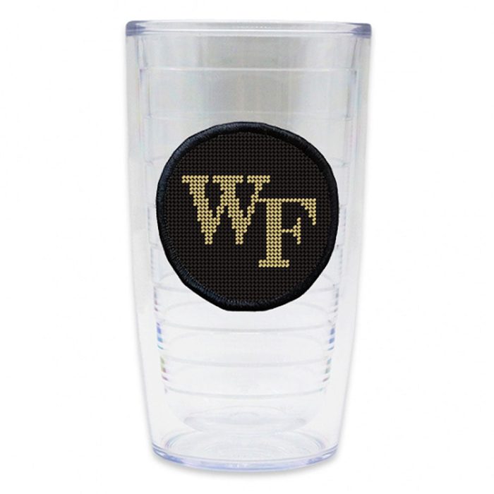 Wake Forest Needlepoint Tumbler by Smathers & Branson