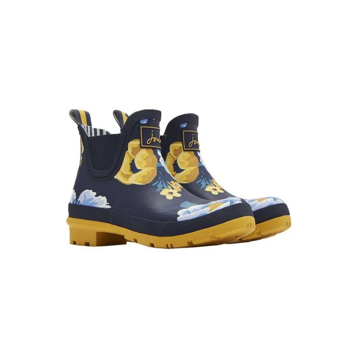 Wellibobs Short Printed Rain Boots by Joules